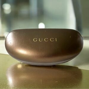 GUCCI Sunglass Case GG Interior